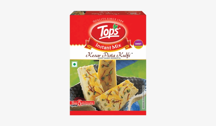 Tops Kesar Pista Kulfi, transparent png download