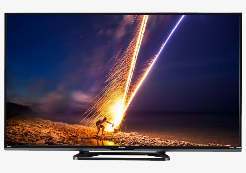 48-inch 1080p 60hz Smart Led Tv - Sharp Lc43le653u - 43" Led Smart Tv - 1080p, transparent png download