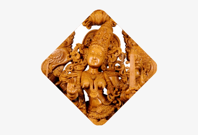 Indian Goddess Saraswathi - Goddess, transparent png download