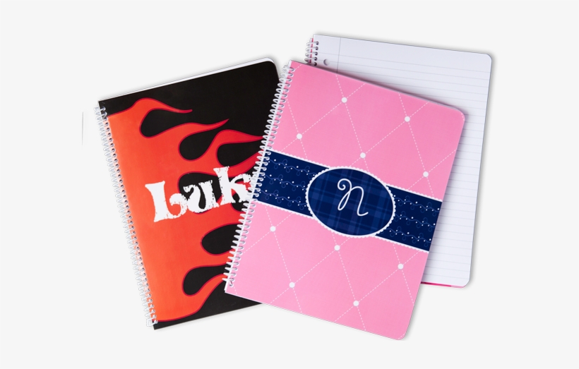 Personalized Notebooks $12 - School Notebook Png, transparent png download