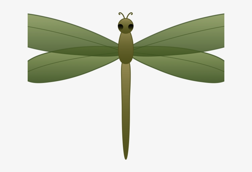 Dragonfly Clipart Green Dragonfly - Clip Art, transparent png download