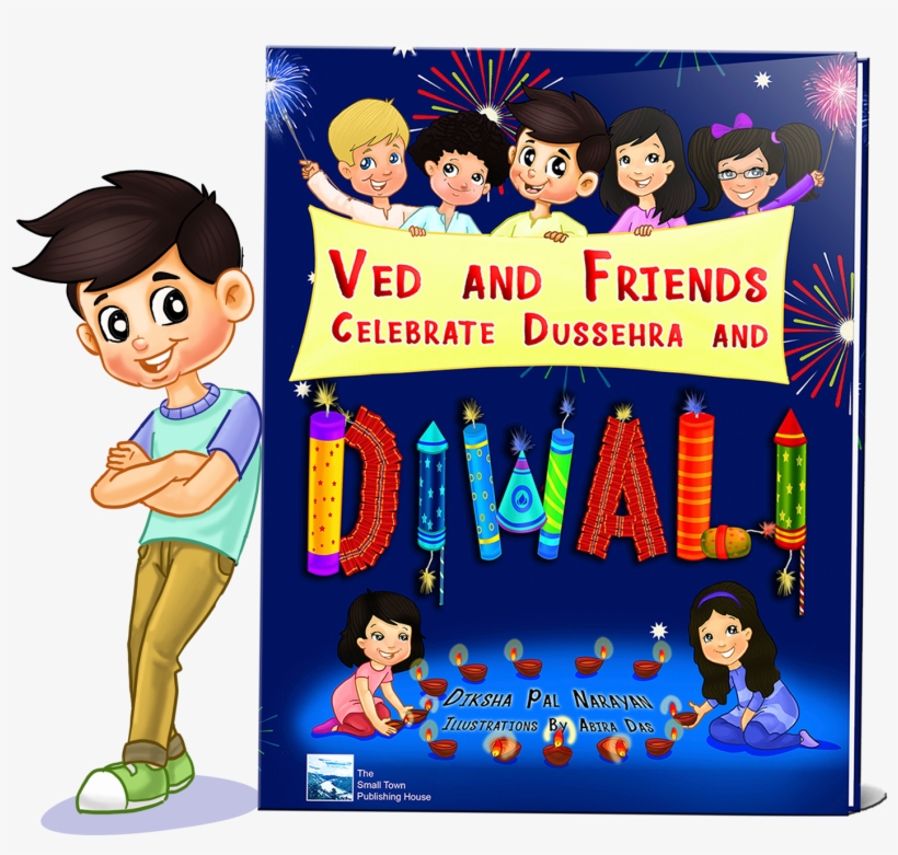 I Was Dissuaded Not To Write This Book By A Few Concerned - Ved And Friends Celebrate Dussehra And Diwali, transparent png download