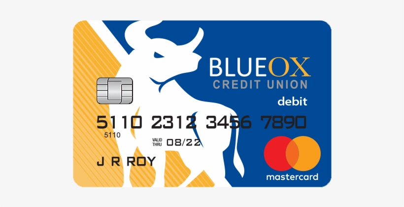 Atm And Debit Cards - Blueox Credit Union, transparent png download