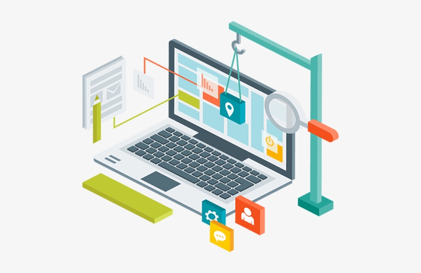 Illustration Web Designer Png, transparent png download