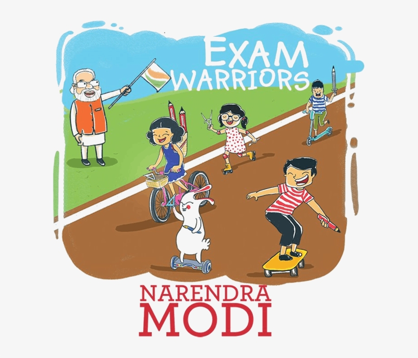 Image Of 'exam Warriors', Pm Narendra Modi's Book For - Narendra Modi Book Exam Warriors, transparent png download