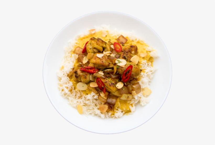 Chicken Curry With Coconut Rice - Rice And Curry Png, transparent png download