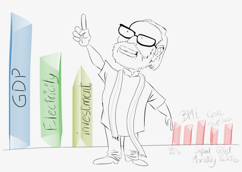 The Myth Of Modi's Development - The Scribbler, transparent png download