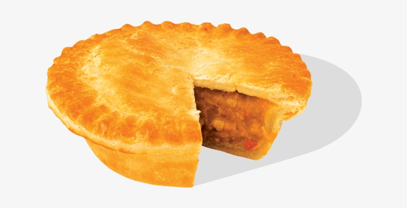 Thai Style Chicken Pieces In A Red Curry Sauce With - Curry Pie, transparent png download