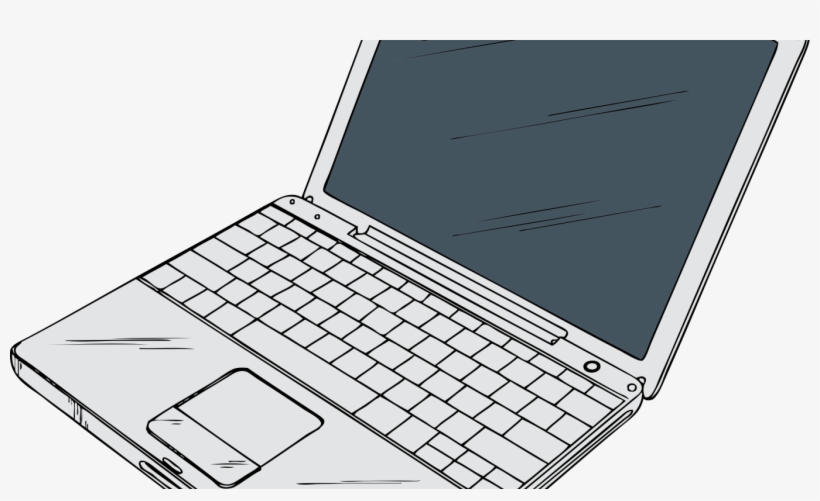 Laptop Clipart Transparent Background - Macbook Clipart, transparent png download