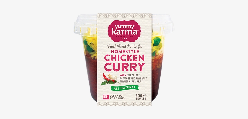 Yummy Karma Homestyle Chicken Curry 350g - Chicken Curry, transparent png download