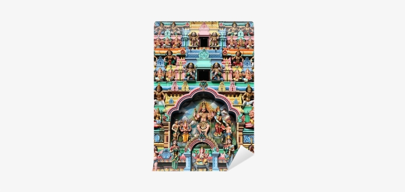 Famous Sri Veeramakaliamman Temple Wall Mural • Pixers® - Hindu Art, transparent png download
