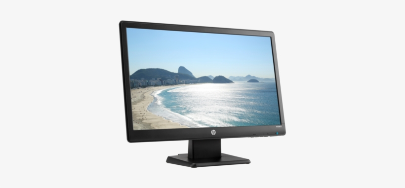 Hp W2082a 20-inch Led Backlit Monitor - Hp Monitor, transparent png download