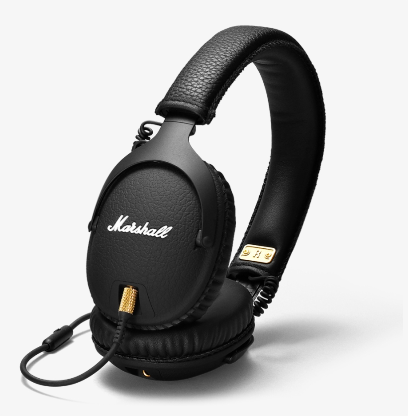 Price Usd199 - - Marshall Headphones Monitor Black, transparent png download
