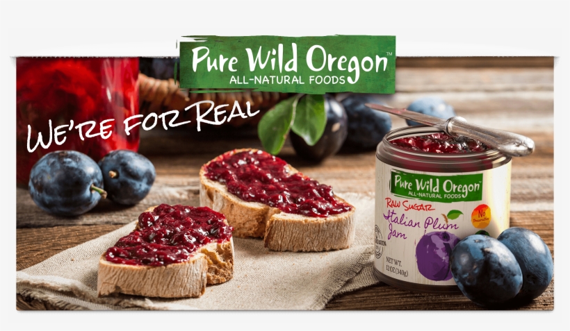 We Flew To The Oregon Coast To Meet With The Owner - Pure Wild Oregon Raw Sugar Jam Gluten Free Strawberry, transparent png download