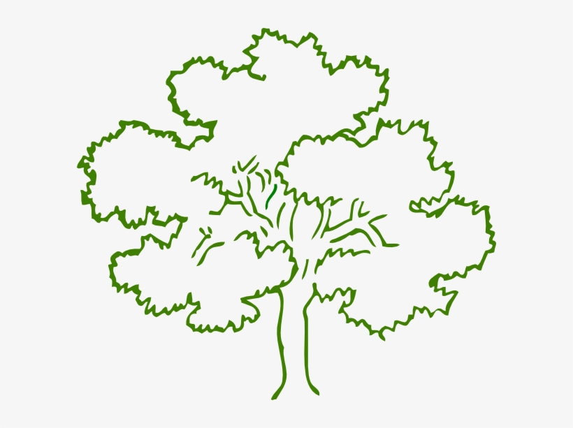 Clarnette - Clip Art Trees Black And White, transparent png download