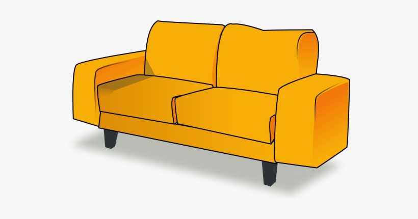 Free To Use Public Domain Couch Clip Art - Clipart Couch, transparent png download