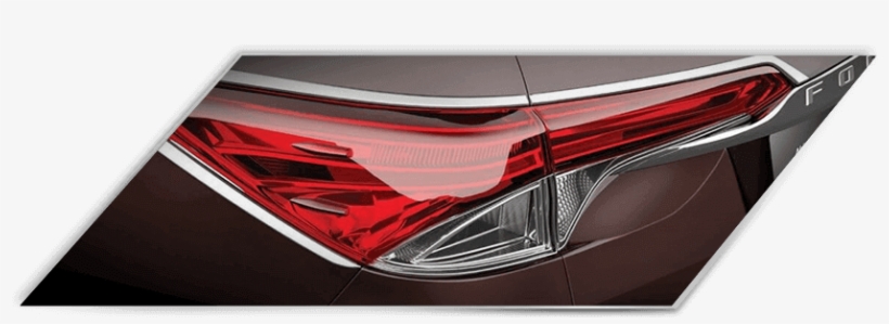Fortuner Rear Lamp Chrome Garnish - Toyota Fortuner Tail Lamp Garnish, transparent png download