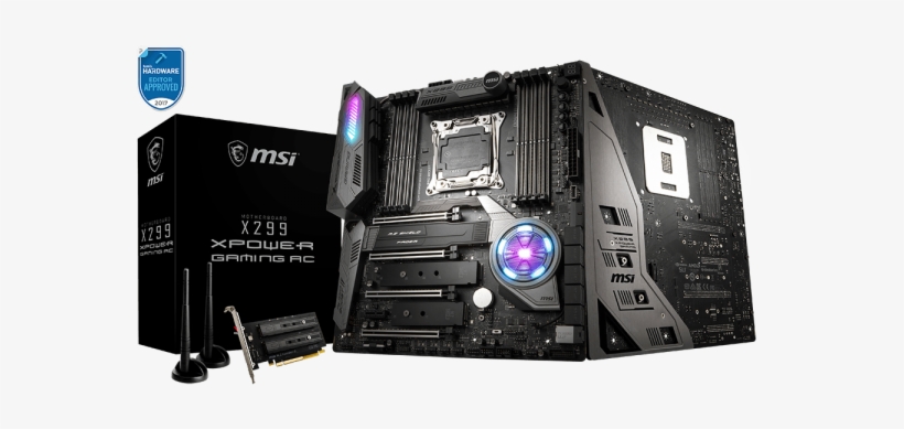 Intel X299 Motherboards X299 Xpower Gaming Ac - Msi X299 Xpower Gaming Ac, transparent png download
