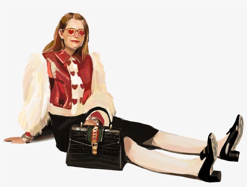 Ignasi Monreal Planehunters, 2017 Acrylic On Photoshop - Gucci Hallucination, transparent png download