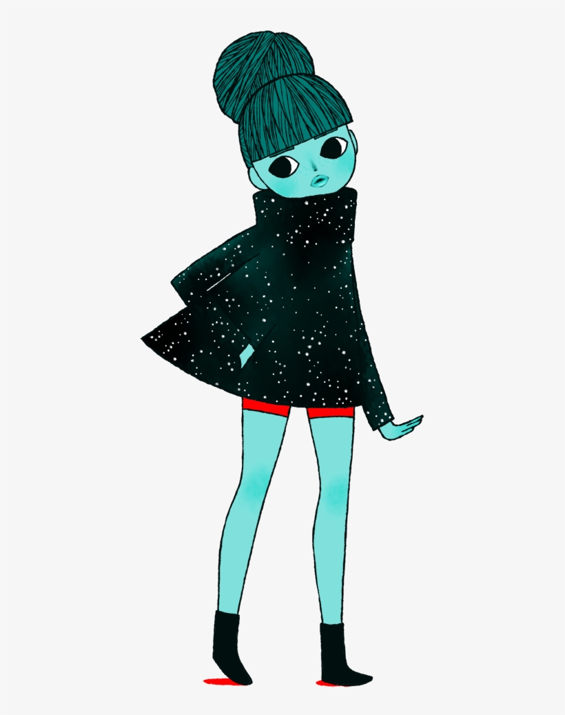 Some Fashionable Cool Girls/centaurs/aliens Whatever - Illustration, transparent png download