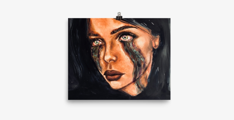 “she Cries Because I Cant” - Modern Art, transparent png download