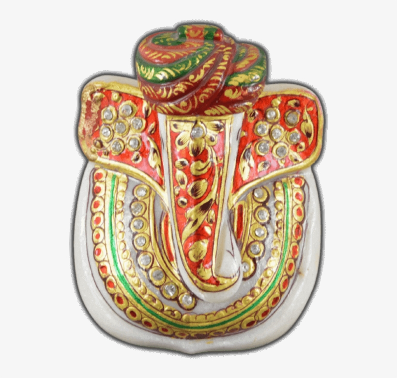 Tg-marble Modern Art Pagdi Ganesh - Emblem, transparent png download