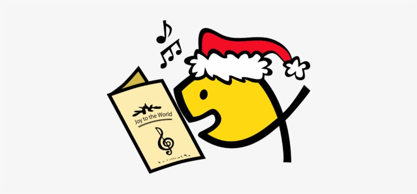 Fished Clipart Christmas - Fish Christmas Clip Art, transparent png download
