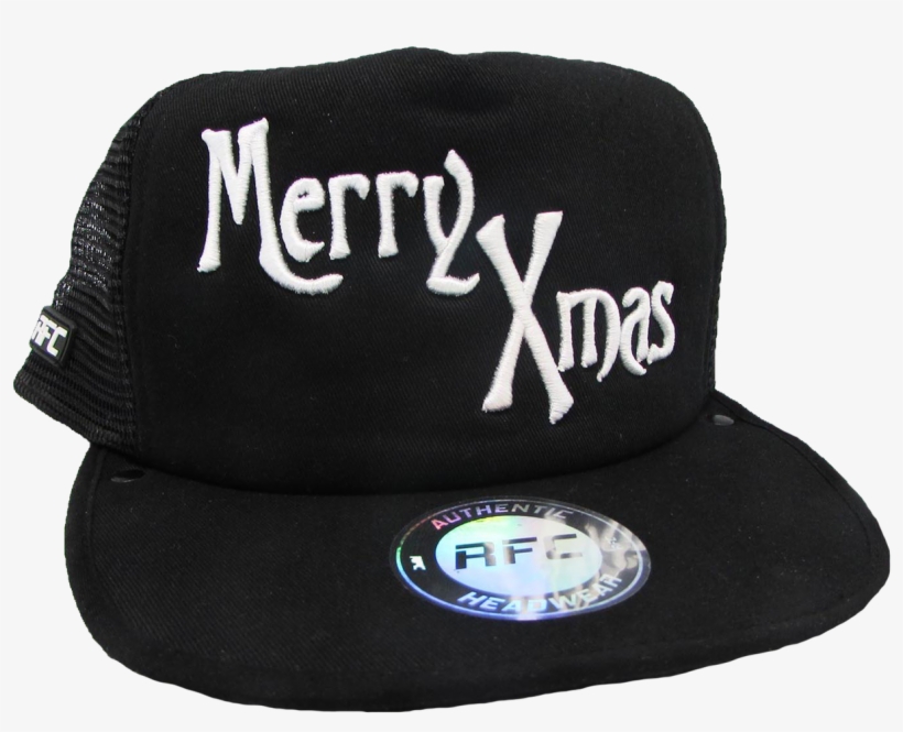 Mistletoe Hat Rally Flip Cap Png Merry Christmas Snapback - Baseball Cap, transparent png download