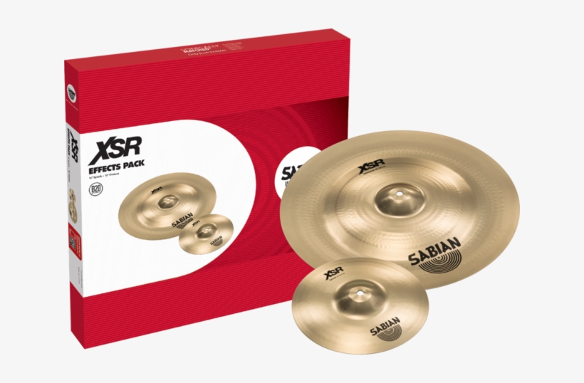 Sabian Xsr Effects Pack Cymbal Xsr5005eb - Sabian Xsr China 18, transparent png download