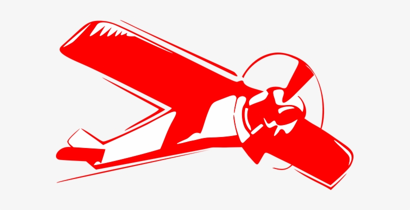 Helicopter, Chopper, Aircraft, Rotor - Red Biplane Clipart, transparent png download