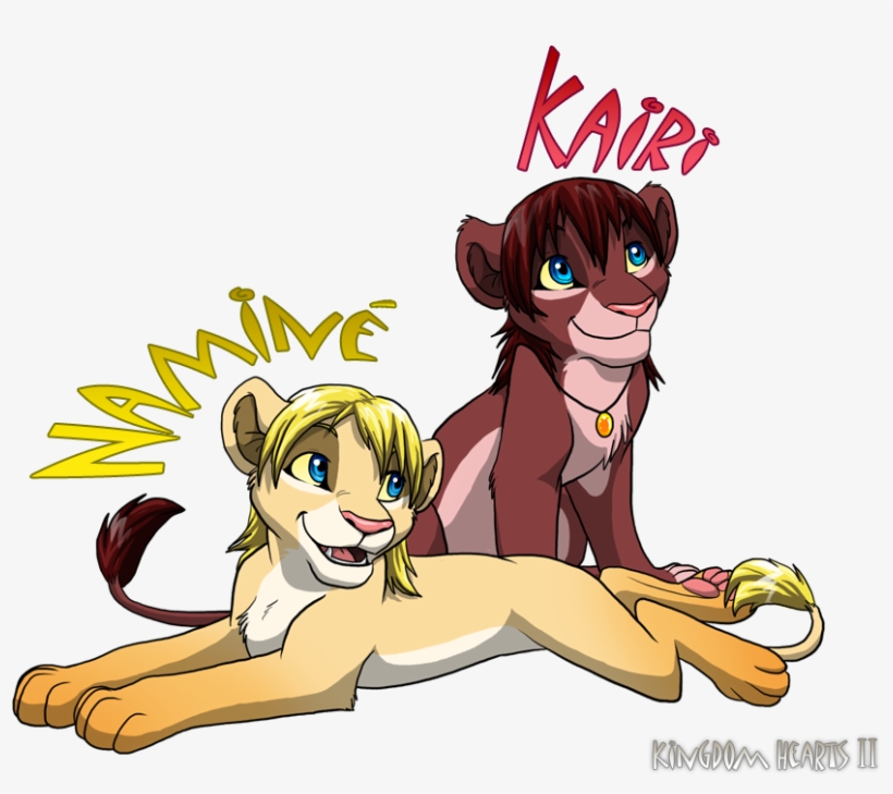 "the Lion King" Meets "kingdom Hearts Ii" - Kairi, transparent png download