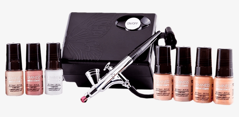 Best Airbrush Makeup Kit Top 10 Picks - Luminess Air Basic Airbrush System With Cosmetic Kit:, transparent png download
