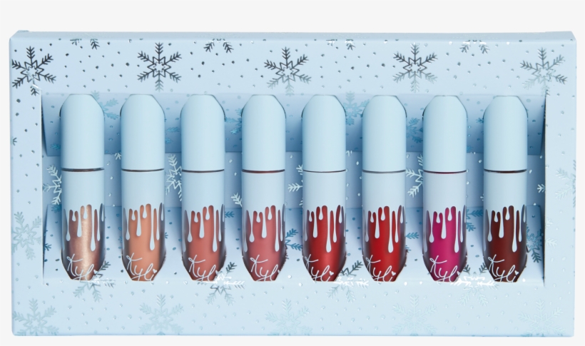 Holiday Mini 8 Piece Lip Set - Kylie Cosmetics, transparent png download