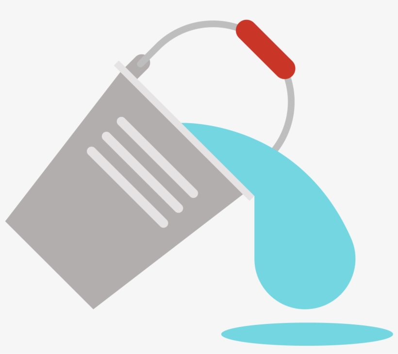 Bucket Of Water Png - Water Bucket Png, transparent png download