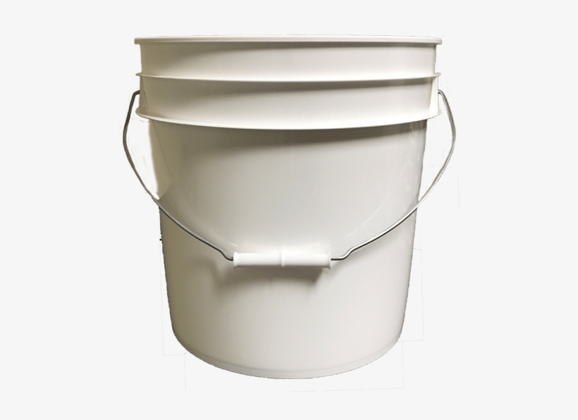 25 Gallon Plastic Bucket Blem - Bucket, transparent png download