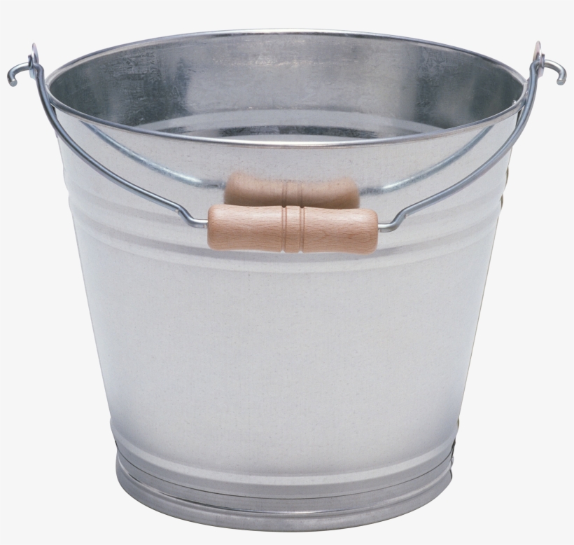 Steel Bucket Png Image - Bucket Png, transparent png download