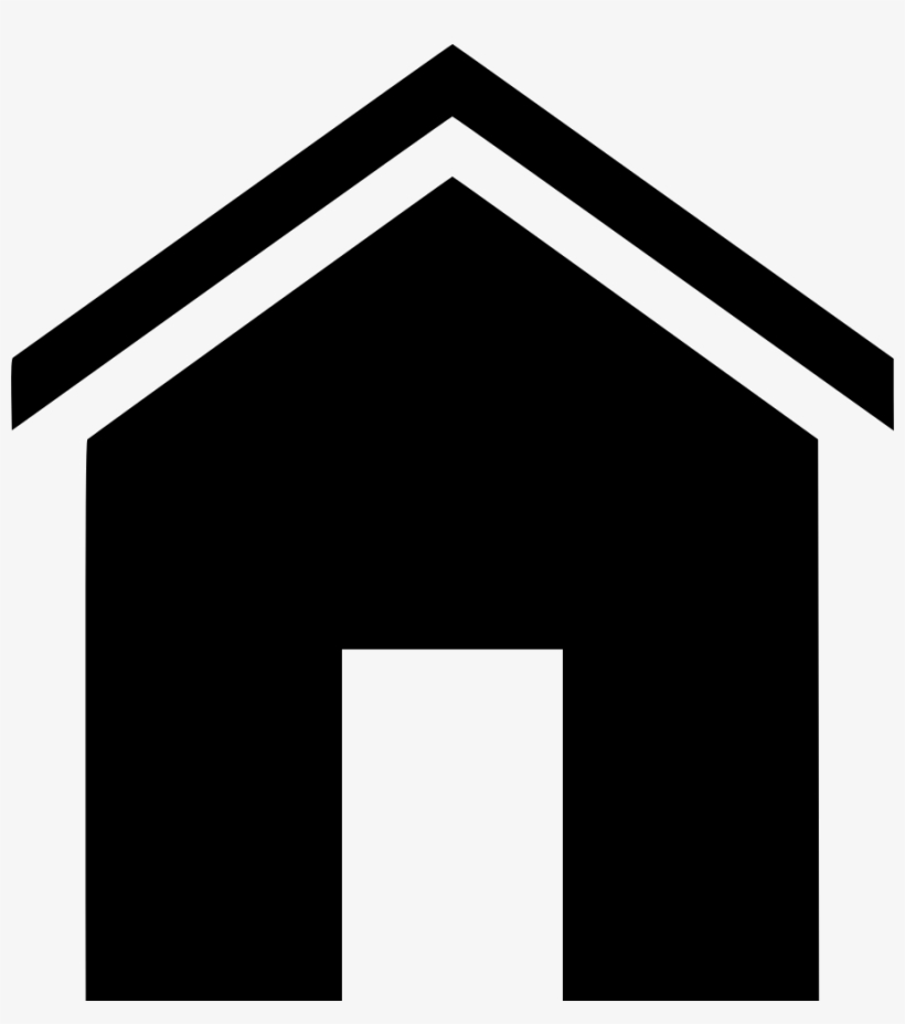 Real Estate Home House Comments - House Glyph, transparent png download