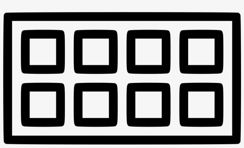 Makeup Kit Salon Eye Shadow Cosmetic Blusher Comments - Factory Outline, transparent png download