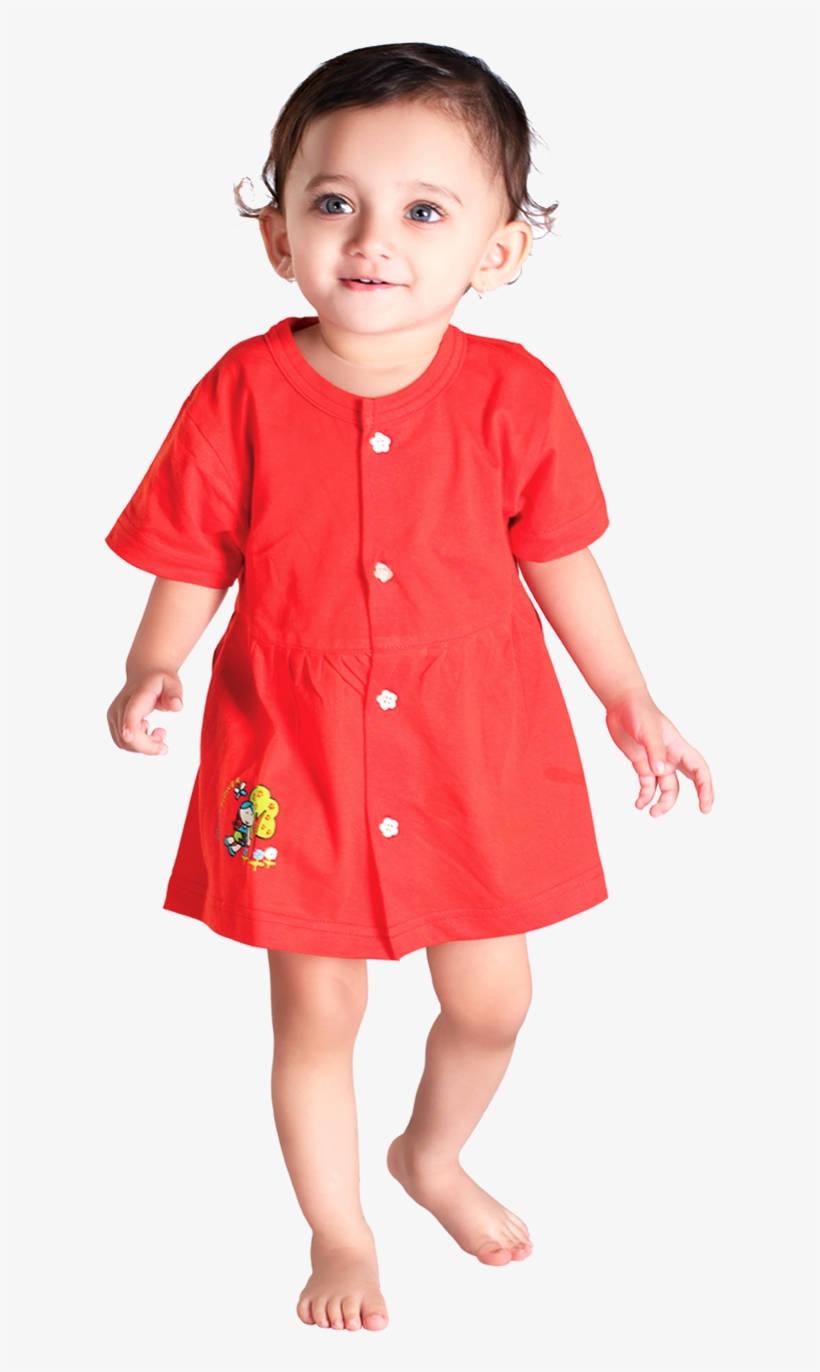 Front Open Frock - Dress, transparent png download