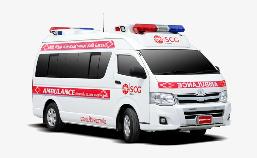 Ambulance Van - รถ ตู้ พยาบาล Png, transparent png download