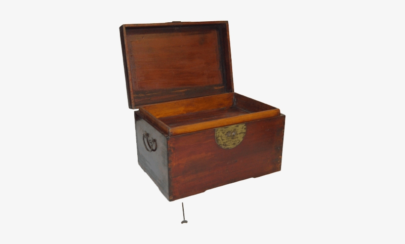 Small Brass Handled Document Box - Trunk, transparent png download