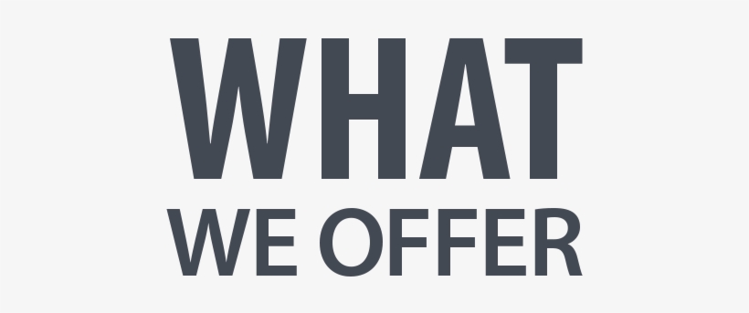 What We Offer - Makes You Blush, transparent png download
