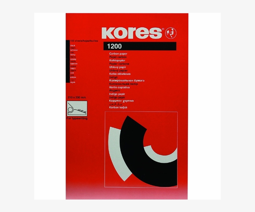 Hartie Si A /hartie Copiativa/ Hartie Si Articole Papetarie, - Kores Carbon Paper - 100 Sheet(s), transparent png download
