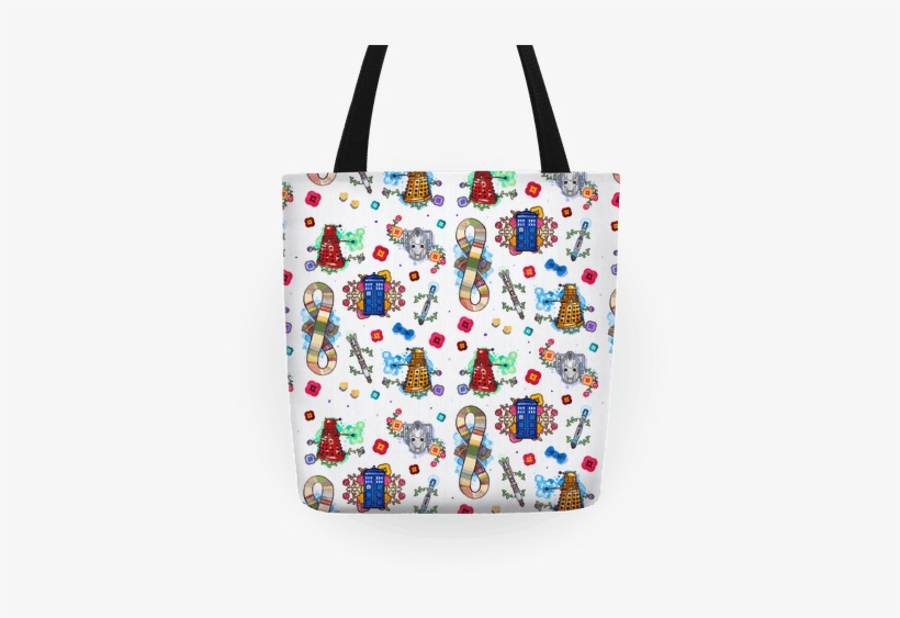 Doctor Who Tote Tote - Watercolor Doctor Who Icon (tardis) Tote Bag: Funny, transparent png download