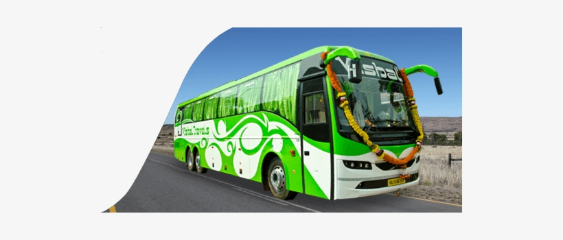 Bus - Vishal Travels Bus, transparent png download