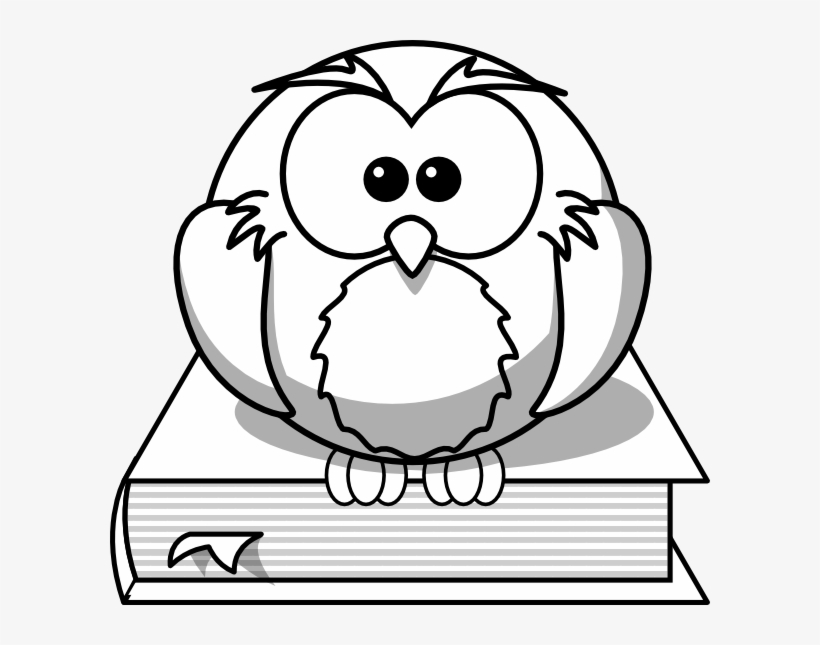 Image Freeuse Stock Book Outline Clipart - Cartoon Clipart Black And White, transparent png download