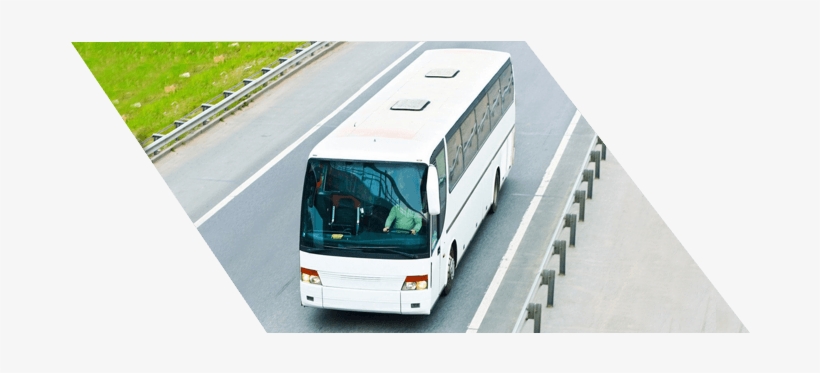 Travelling Bus On Road - Mount Vernon Travel Inc, transparent png download