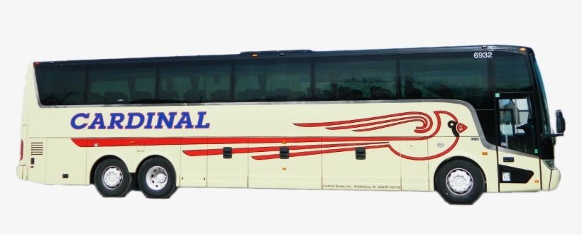 Exterior 6932 Cardinal - Tour Bus Service, transparent png download