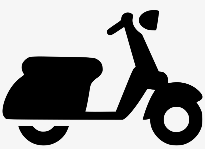 Vespa Scooter Motorbike - Vespa Png, transparent png download