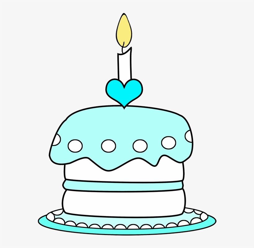 Cupcake Birthday Cake One Candle - Birthday, transparent png download